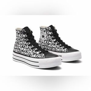 Converse Chuck Taylor All Star Platform My Story Print W 6.5